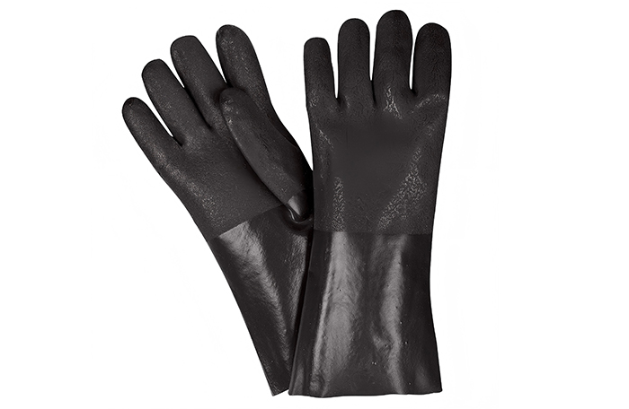 Solvent-resistant gloves and boots