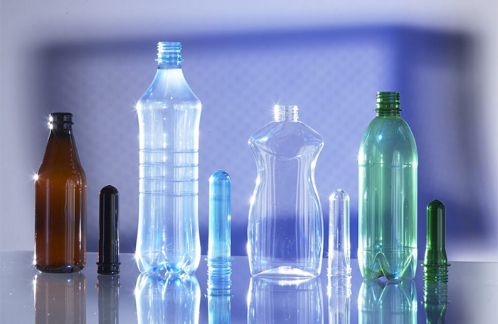 Blow-molded bottles
