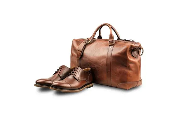 Premium leather bags and shoes